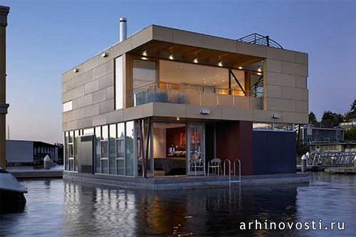 Плавучие дома (Modern Marine Home) в Сиэтле.