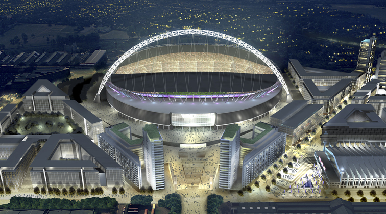 Спортивный комплекс Wembley W03. Великобритания.