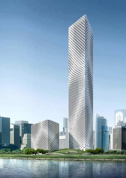 Sinosteel International Plaza в Тинайджин, Китай (Tinajin, China)