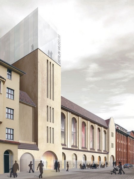 Реконструкция здания Маринхаус(Marinehaus) в музейном комплексе Стадтмузеум(Stadtmuseum). Берлин, Германия. 