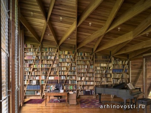 Райский дом от Джанни Ботсфорда(Gianni Botsford). Каза Кик(Casa Kike), Кахита(Cahuita), Коста-Рика.