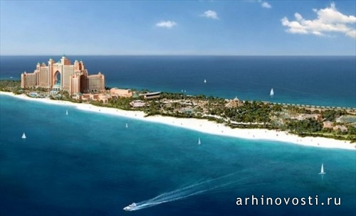 Пожар в отеле Атлантис(Atlantis) на островах Пальма Джумейра(The Palm Jumeirah).