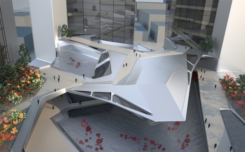 Эмералд Плаза (Emerald Plaza). Абу-Даби, Объединённые Арабские Эмираты.