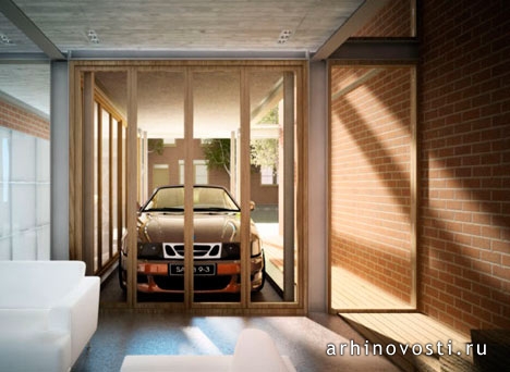 Дом – сетка (Grid House) от Мото Дизайн Шоп (Moto Design Shop). Америка.