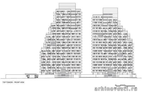 Топ Тауэрз (Top Towers). Сао Пауло, Бразилия.