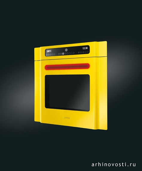 Камин и плита (Hob and oven), Мрак Ньюсон (Marc Newson) для Смег (Smeg).