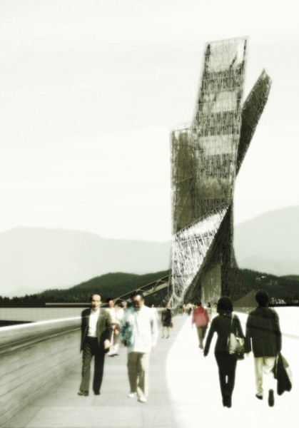 Проект для башни Мийуи (Miyi Tower).