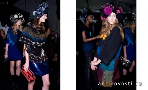 Показ Дианы фон Фюрстенберг (Diane Von Furstenberg).