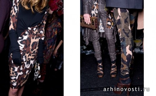 Показ Дианы фон Фюрстенберг (Diane Von Furstenberg).