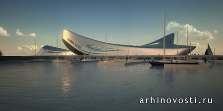 Студия Заха Хадид Аркитектс (Zaha Hadid Architects) спроектировала здания для итальянского городка. Лондон, Англия.