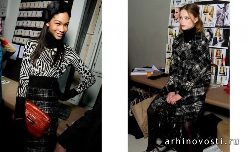 Показ Донны Каран (DKNY). Показ Донны Каран (DKNY).