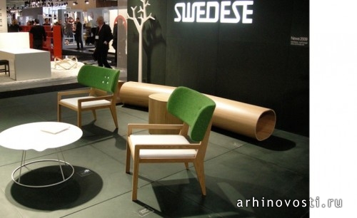 Легкие картонные стулья (Cartoon easy chairs), Штайн Гэм (Stine Gam), Энрико Фратеси (Enrico Fratesi) для Сведис (Swedese).
