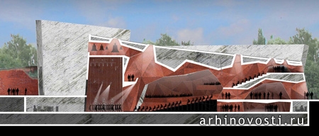 Менис Аркитектос (Menis Arquitectos) предложили городу проект нового мьюзик-холла (Jordanék Music Hall). Торунь, Польша.