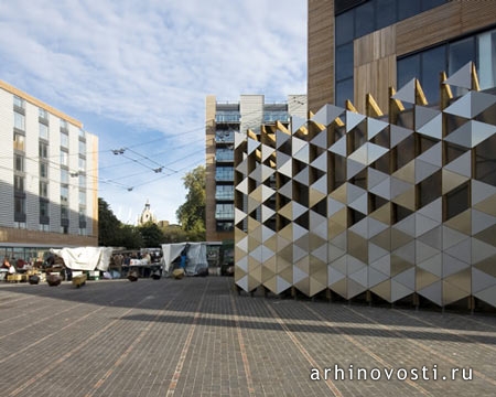 Сара Вигглсворс Аркитектс (Sarah Wigglesworth Architects) закончили работу над проектом велосипедного магазина. Лондон, Англия.