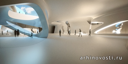 Студия Заха Хадид Аркитектс (Zaha Hadid Architects) спроектировала здания для итальянского городка. Лондон, Англия.