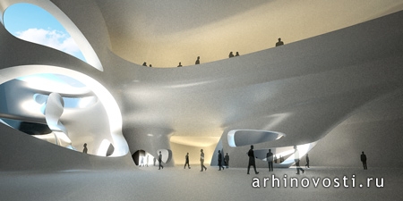 Студия Заха Хадид Аркитектс (Zaha Hadid Architects) спроектировала здания для итальянского городка. Лондон, Англия.