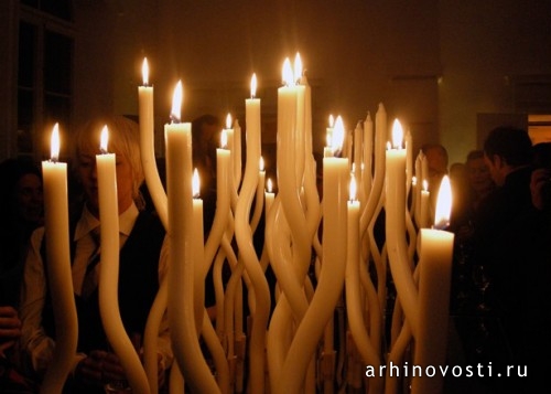 Инсталляция из свечей (Candle installation), Моника Форстер (Monica Forster), Модерна Мьюсеэт (Moderna Museet).