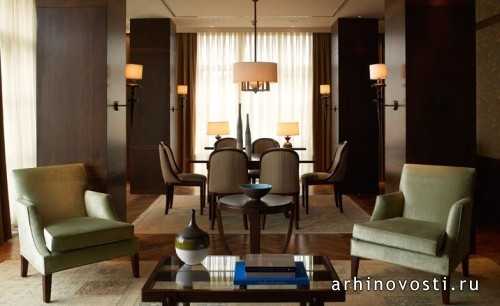 Парк Хаятт (Park Hyatt Maçka Palace), лаундж-зона.