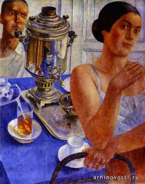 К. Петров-Водкин. Самовар. 1926.