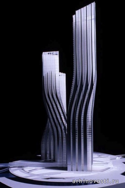 Заха Хадид (Zaha Hadid). Танцующие башни (Dancing Towers).