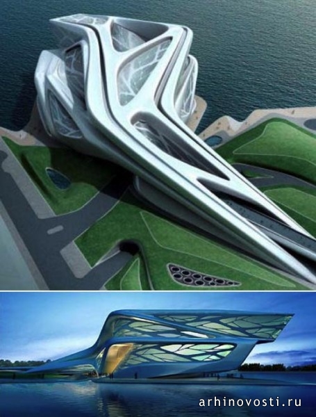 Заха Хадид (Zaha Hadid). Центр прикладных искусств в Абу Даби (Abu Dhabi's Performing Arts Centre).