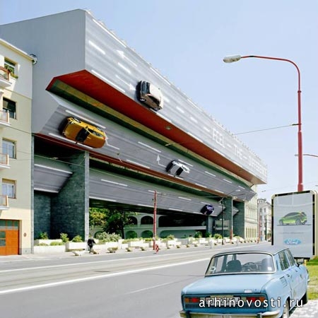 Концептуальная реклама. Братислава, Словакия.
