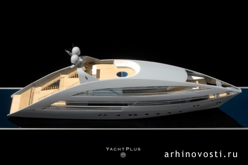 Фостер и Партнерс (Foster + Partners), яхта "Изумруд Океана" (The Ocean Emerald).