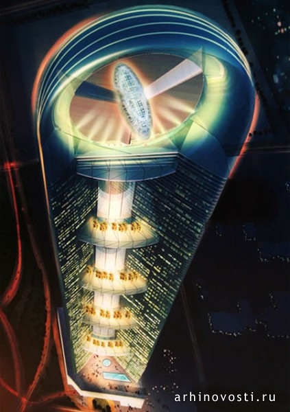 Башня Анара (Anara Tower), Аткинс Аркитектс (Atkins Architects).