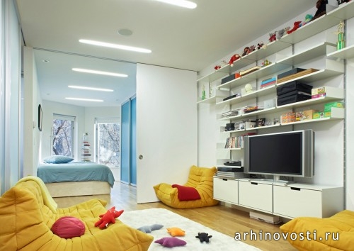 Слейд Аркитекче (Slade Architecture), дом для семьи Рики Кенига (Ricky Kenig).