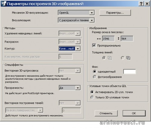 3D-виды и 3D-документация в ArchiCAD.