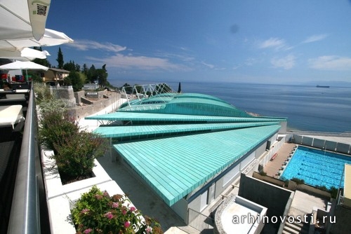 Инновационный аквацентр (Landmark Aquatic Centre), Студия Зоппини Ассоциати (studio zoppini associati).