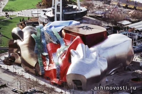 Экспериментальный музыкальный проект (Experience Music Project), Сиэтл, Америка.