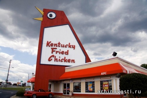 Большой цыпленок (The Big Chicken), Мариэтта, штат Джорджия, США.