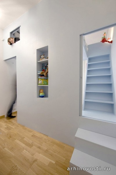 эйч20 (h2o architectes), решение для детской комнаты. 