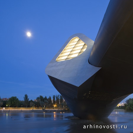 Zaragoza Bridge Pavilion. (Zaragoza Bridge Pavilion)