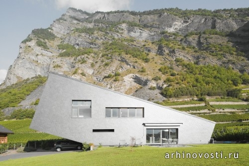 Нунатак Сарль Аркитектс (Nunatak Sàrl Architectes), жилой дом в Вале, Швейцария.