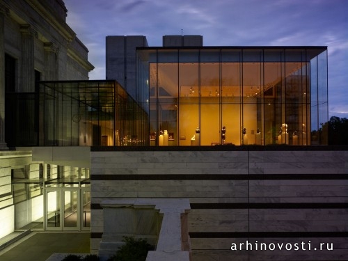 Кливлендский Музей Искусств (Cleveland Museum of Art, CMA), новое крыло, Рафаэль Виноли Аркитектс (Rafael Viñoly Architects). 