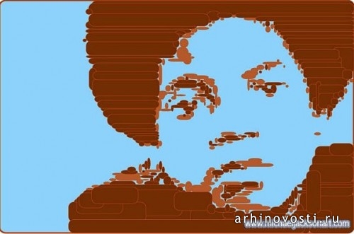 Цифровой портрет Майкла Джексона (Michael Jackson), автор Алиция Линн (Alitzia Lynn).