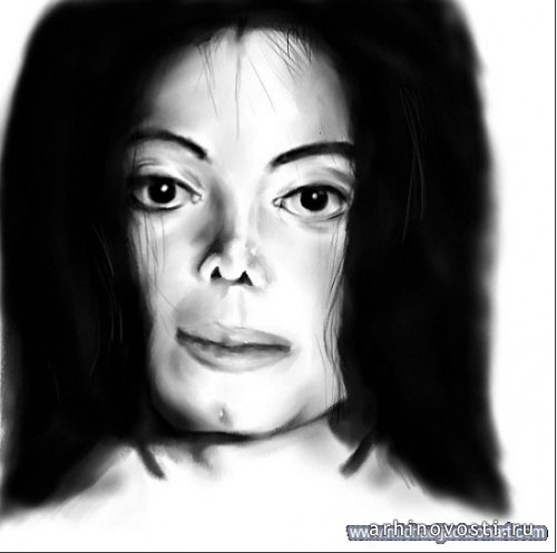Портрет Майкла Джексона (Michael Jackson), автор Джеймс (James).