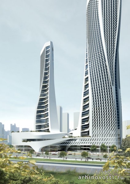 ЮНСтудио (UNStudio), Раффлс Сити (Raffles City).