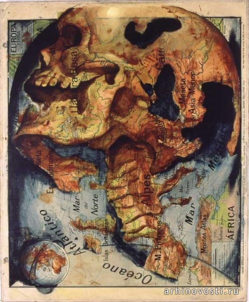 Карта Европы, Фернандо Винсенте (Fernando Vicente).