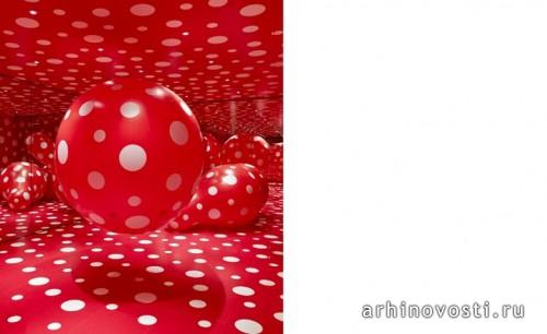 Яиои Кусама (Yayoi Kusama), инсталляция в лондонской галерее Хэйворд (Hayward gallery).