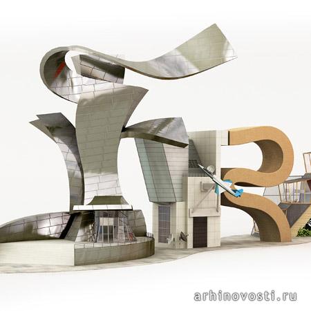 Серия архитектурных шрифтов. Англия.