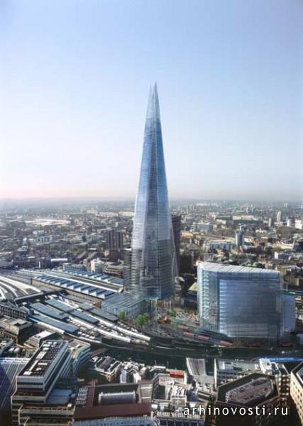 "Крылатая Башни" (The Shard), Лондон, Англия.
