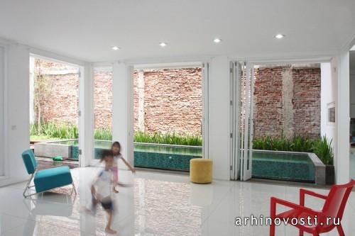 Абодей Аркитектс (Aboday Architects), жилой дом в Индонезии.