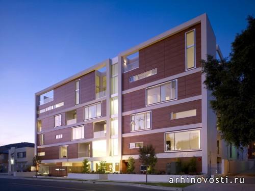 Проект Кэннер Аркитектс (Kanner Architects), многоквартирный дом Голливуд (The Hollywood).