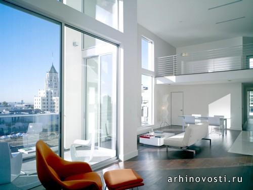 Проект Кэннер Аркитектс (Kanner Architects), многоквартирный дом Голливуд (The Hollywood).