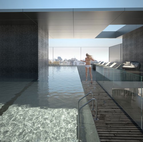 Зеркальная башня (Mirror Tower), ЛАН аркитектс (LAN architects).