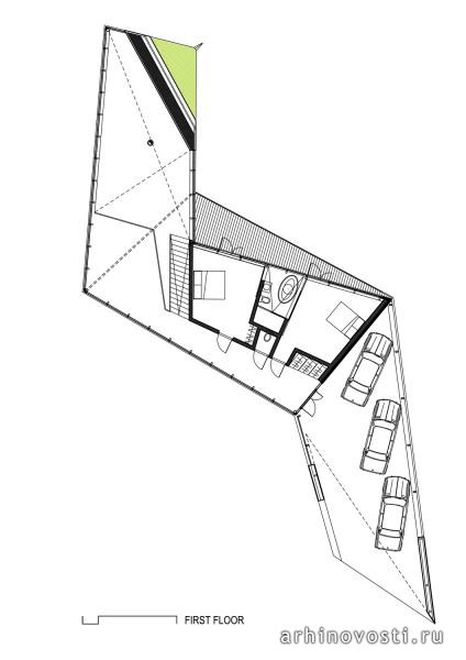 Вилла "Север" (Villa Nord), проект архитектурной студии Сальто АБ (Salto AB).