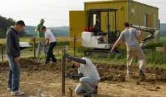 Полевая часовня (Field Chapel), проект группы студентов института технологий и архитектуры из Чикаго (Advanced De-sign/Build Studio, Illinois Institute of Technology College of Architecture).